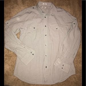 EXPRESS Fitted Button up shirt!